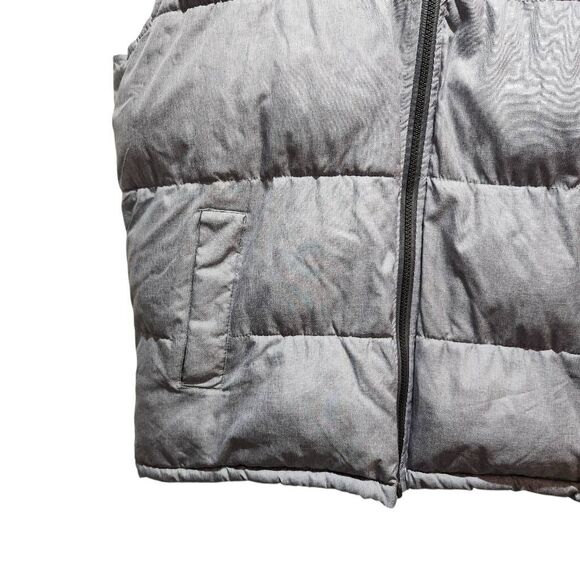 U.S. Polo Assn. Gray puffer vest logo Large - Picture 3 of 8